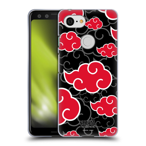 Naruto Shippuden Iconic Akatsuki Soft Gel Case for Google Pixel 3