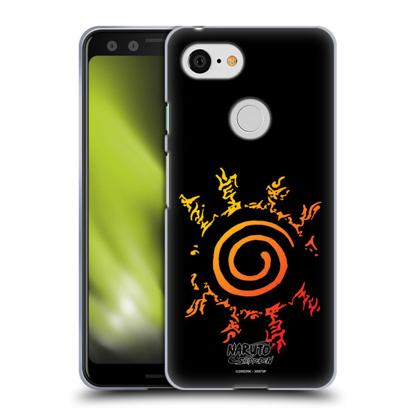 Naruto Shippuden Iconic Kurama Seal Soft Gel Case for Google Pixel 3