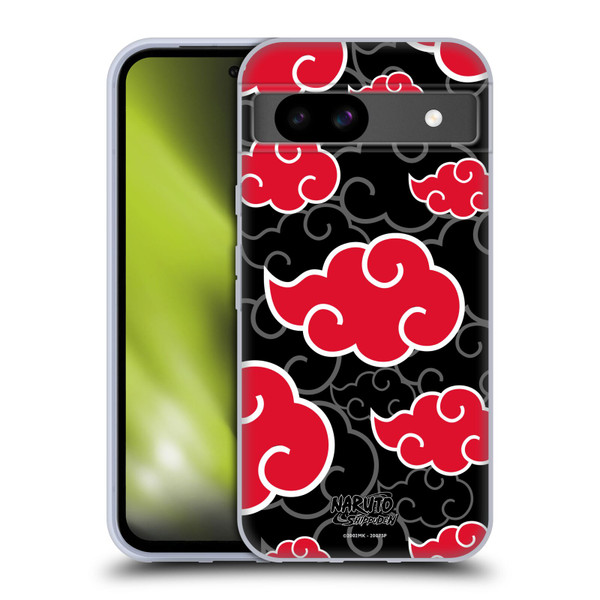 Naruto Shippuden Iconic Akatsuki Soft Gel Case for Google Pixel 8a