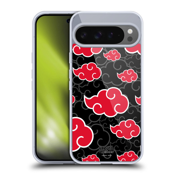 Naruto Shippuden Iconic Akatsuki Soft Gel Case for Google Pixel 9 Pro XL