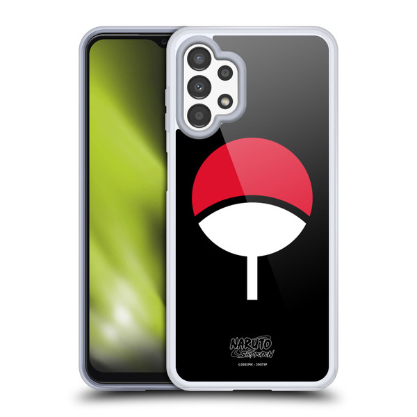 Naruto Shippuden Iconic Uchiha Clan Soft Gel Case for Samsung Galaxy A13 (2022)