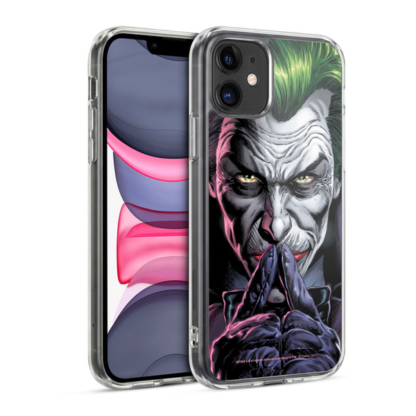 Batman DC Comics Three Jokers The Criminal Soft Gel Case for Apple iPhone 11