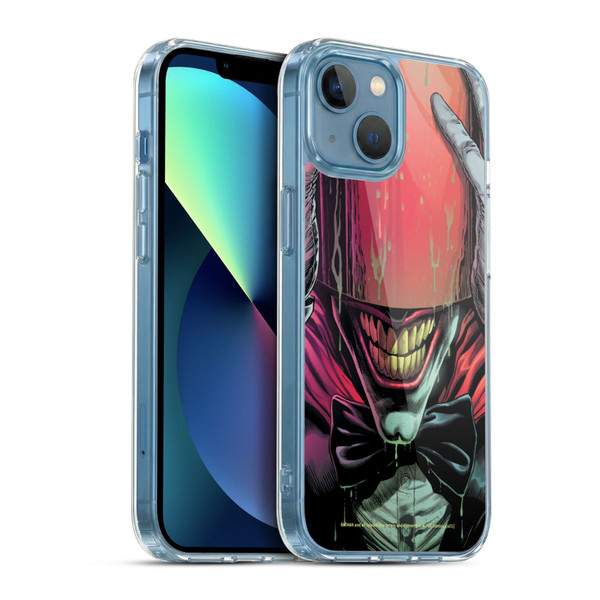 Batman DC Comics Three Jokers Red Hood Soft Gel Case for Apple iPhone 13 Mini & MagSafe