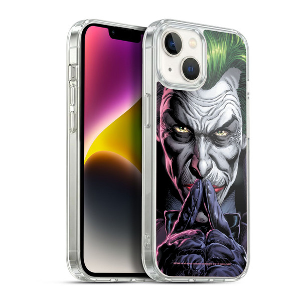 Batman DC Comics Three Jokers The Criminal Soft Gel Case for Apple iPhone 14