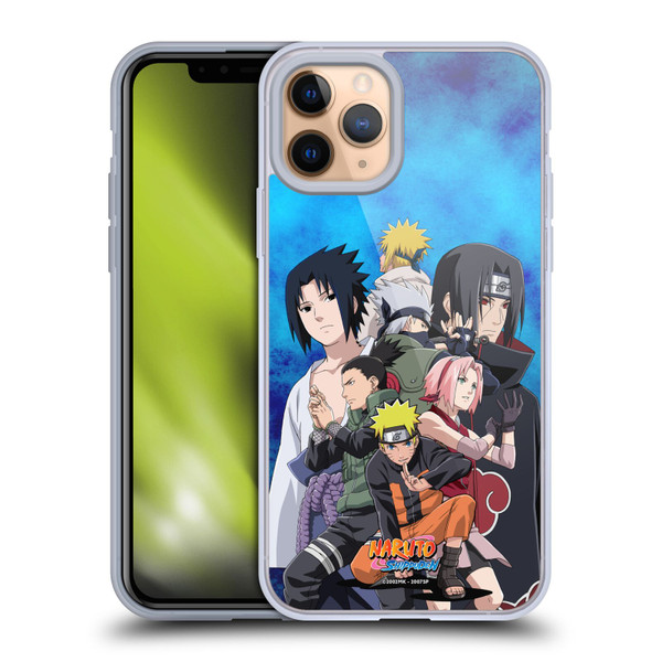 Naruto Shippuden Key Art Konoha Soft Gel Case for Apple iPhone 11 Pro & MagSafe