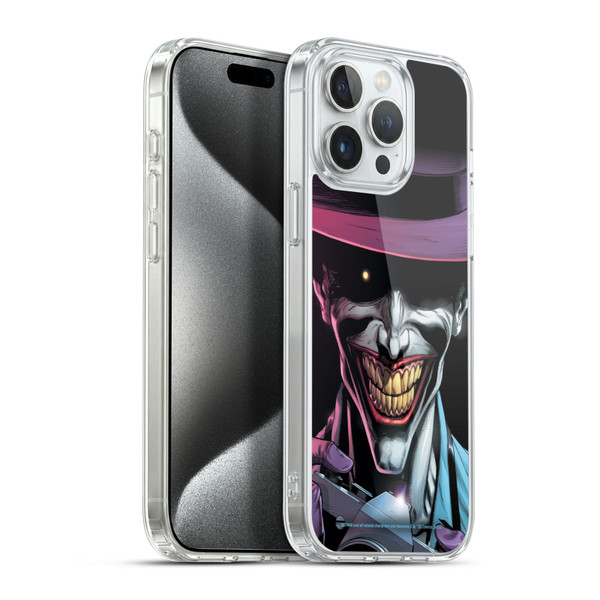 Batman DC Comics Three Jokers The Comedian Soft Gel Case for Apple iPhone 15 Pro Max & MagSafe