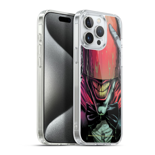 Batman DC Comics Three Jokers Red Hood Soft Gel Case for Apple iPhone 15 Pro Max & MagSafe