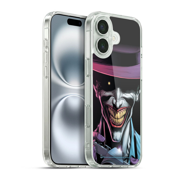 Batman DC Comics Three Jokers The Comedian Soft Gel Case for Apple iPhone 16 Plus & MagSafe