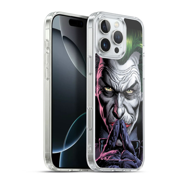 Batman DC Comics Three Jokers The Criminal Soft Gel Case for Apple iPhone 16 Pro Max & MagSafe