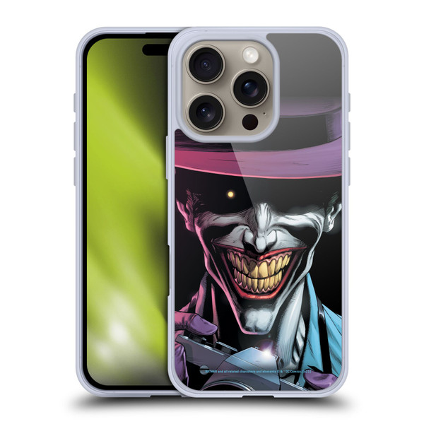 Batman DC Comics Three Jokers The Comedian Soft Gel Case for Apple iPhone 16 Pro & MagSafe