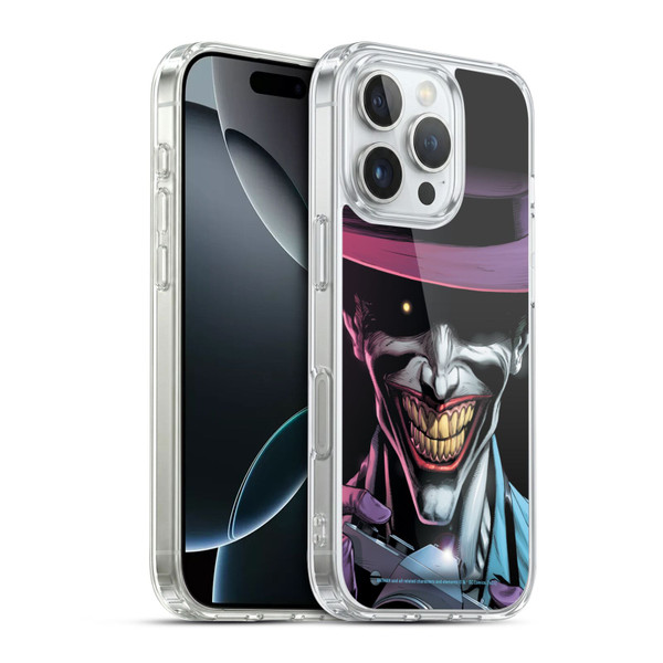 Batman DC Comics Three Jokers The Comedian Soft Gel Case for Apple iPhone 16 Pro & MagSafe