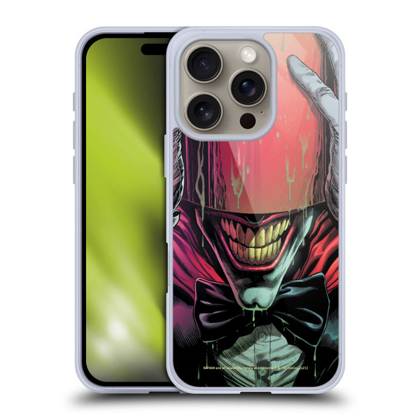 Batman DC Comics Three Jokers Red Hood Soft Gel Case for Apple iPhone 16 Pro & MagSafe