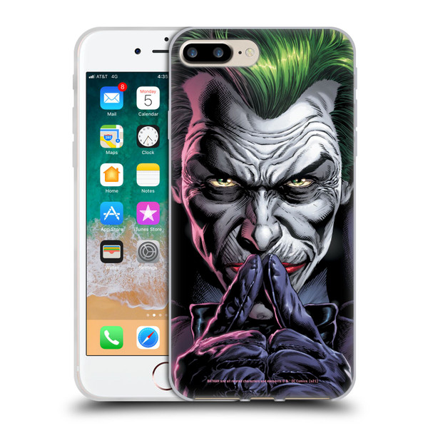 Batman DC Comics Three Jokers The Criminal Soft Gel Case for Apple iPhone 7 Plus / iPhone 8 Plus & MagSafe
