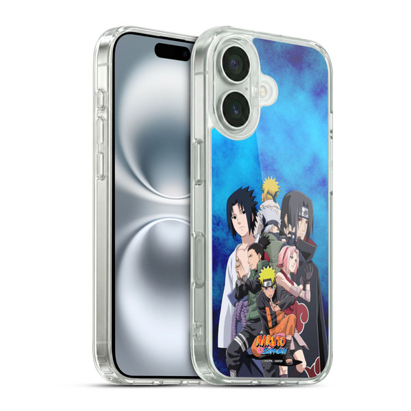 Naruto Shippuden Key Art Konoha Soft Gel Case for Apple iPhone 16 & MagSafe