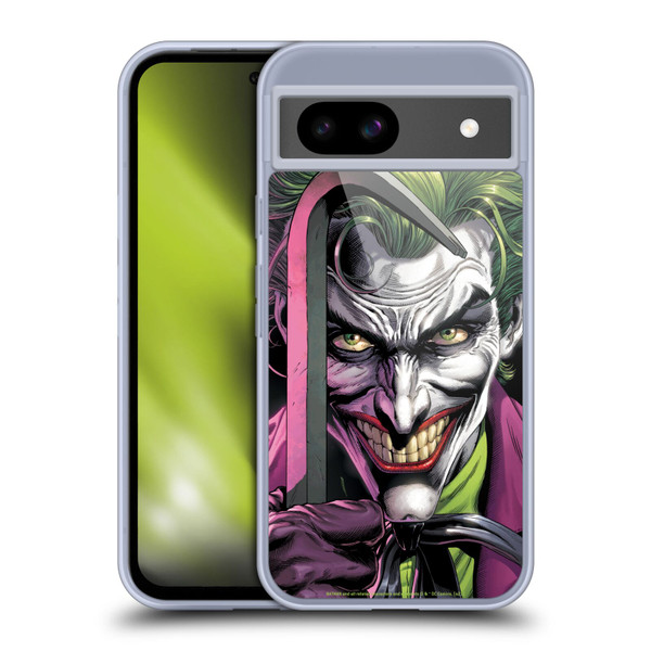 Batman DC Comics Three Jokers The Clown Soft Gel Case for Google Pixel 8a
