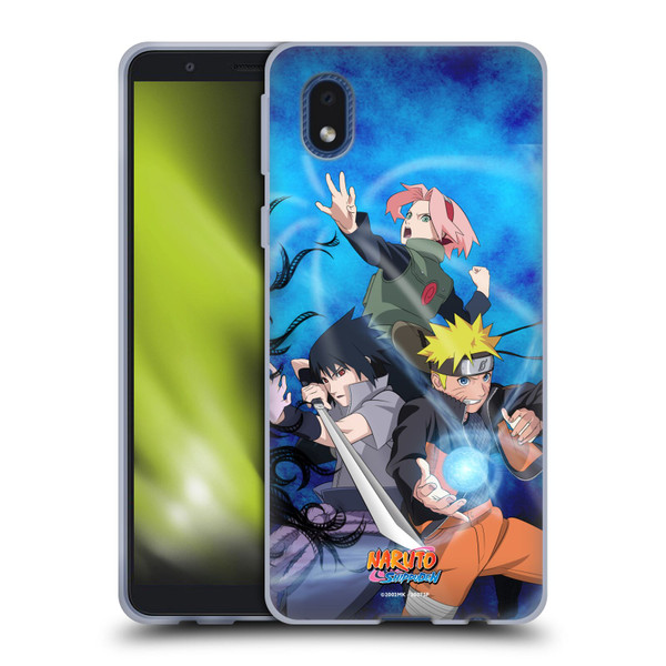 Naruto Shippuden Key Art Team 7 Soft Gel Case for Samsung Galaxy A01 Core (2020)