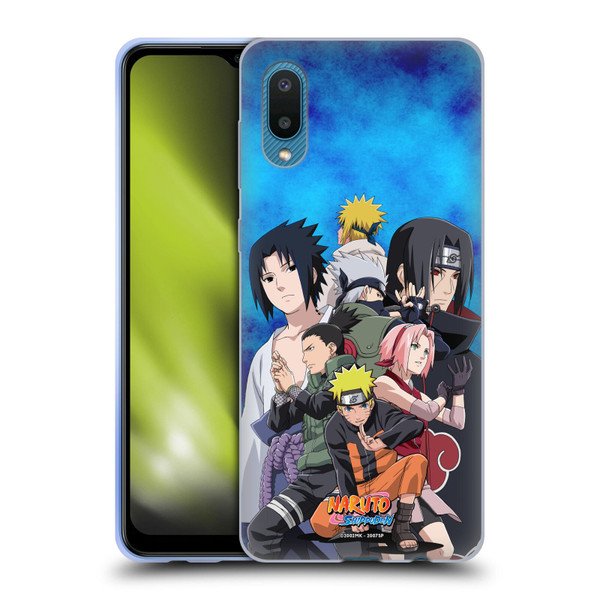 Naruto Shippuden Key Art Konoha Soft Gel Case for Samsung Galaxy A02/M02 (2021)