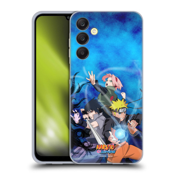 Naruto Shippuden Key Art Team 7 Soft Gel Case for Samsung Galaxy A25 5G