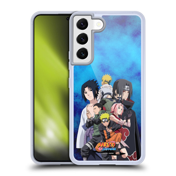 Naruto Shippuden Key Art Konoha Soft Gel Case for Samsung Galaxy S22 5G & MagSafe