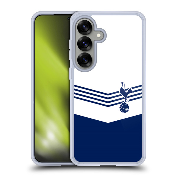 Tottenham Hotspur F.C. Badge 1978 Stripes Soft Gel Case for Samsung Galaxy S25