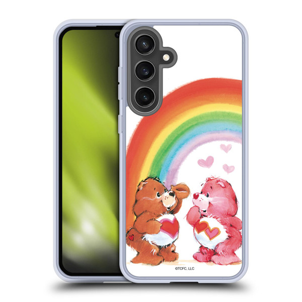 Care Bears Classic Rainbow Soft Gel Case for Samsung Galaxy S24 FE & MagSafe
