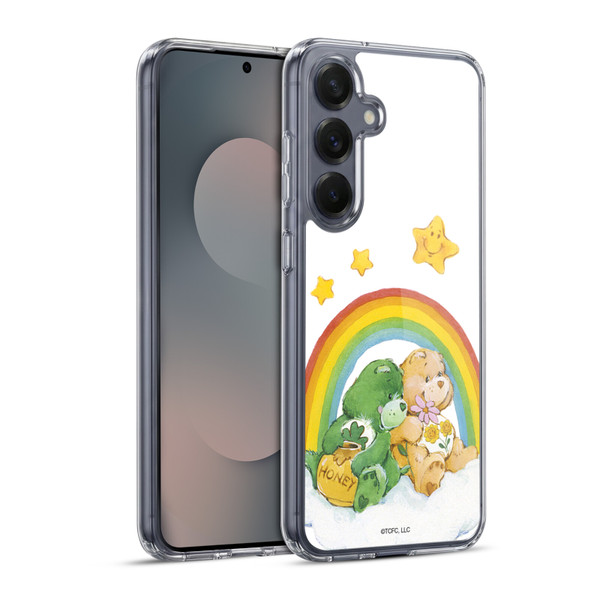 Care Bears Classic Rainbow 2 Soft Gel Case for Samsung Galaxy S25+ & MagSafe