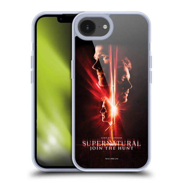 Supernatural Key Art Sam, Dean & Castiel Soft Gel Case for Apple iPhone 16e & MagSafe