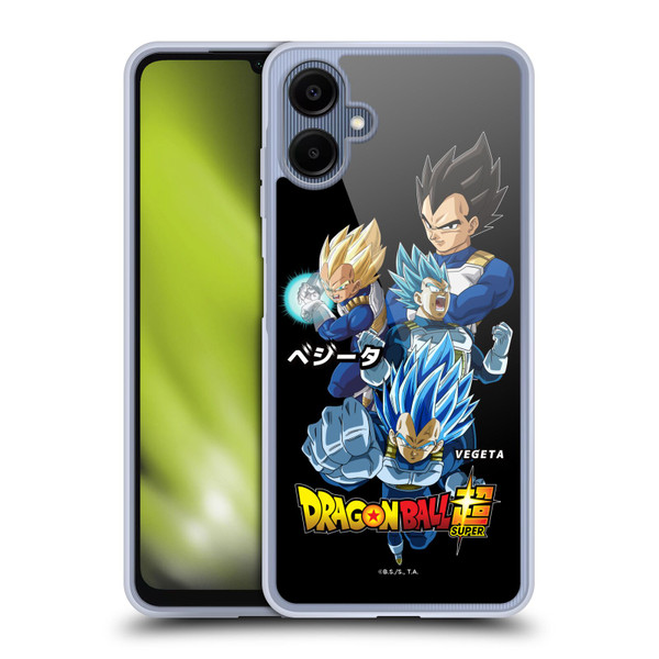 Dragon Ball Super Universe Survival Characters Vegeta Soft Gel Case for Samsung Galaxy A06 4G