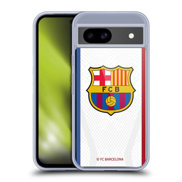 FC Barcelona 2023/24 Crest Kit Away Soft Gel Case for Google Pixel 8a