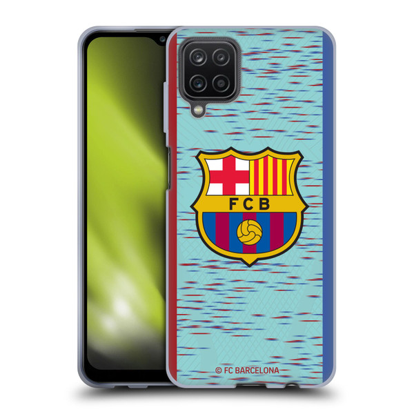 FC Barcelona 2023/24 Crest Kit Third Soft Gel Case for Samsung Galaxy A12 (2020)