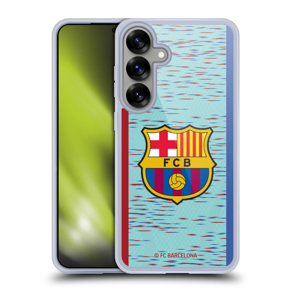 FC Barcelona 2023/24 Crest Kit Third Soft Gel Case for Samsung Galaxy S25+ & MagSafe