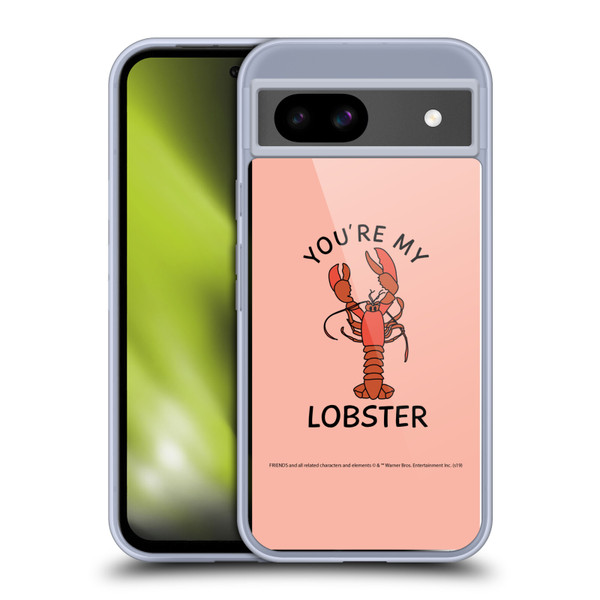 Friends TV Show Iconic Lobster Soft Gel Case for Google Pixel 8a