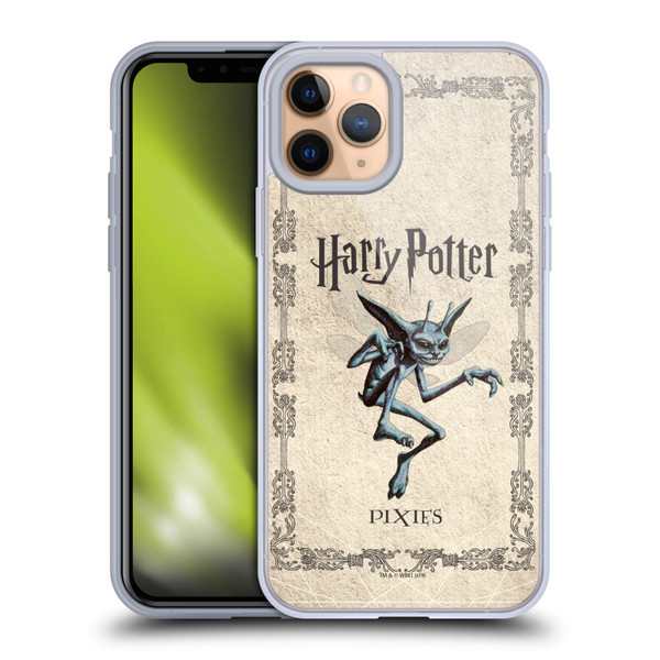 Harry Potter Chamber Of Secrets II Cornish Pixies Creature Soft Gel Case for Apple iPhone 11 Pro