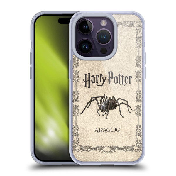 Harry Potter Chamber Of Secrets II Aragog Spider Creature Soft Gel Case for Apple iPhone 14 Pro