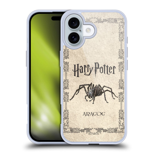 Harry Potter Chamber Of Secrets II Aragog Spider Creature Soft Gel Case for Apple iPhone 16