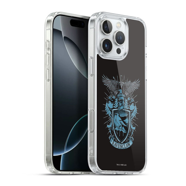 Harry Potter Deathly Hallows XIV Ravenclaw Soft Gel Case for Apple iPhone 16 Pro Max & MagSafe