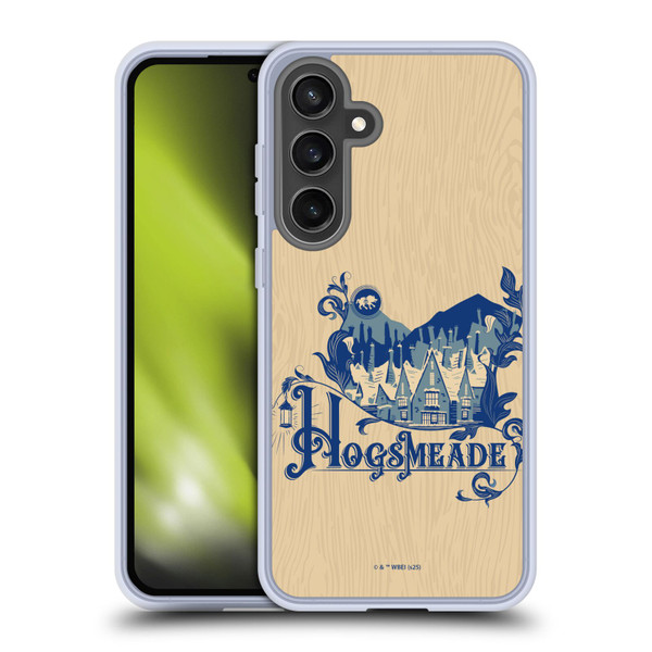 Harry Potter Locations Typography Hogsmeade Soft Gel Case for Samsung Galaxy S24 FE & MagSafe