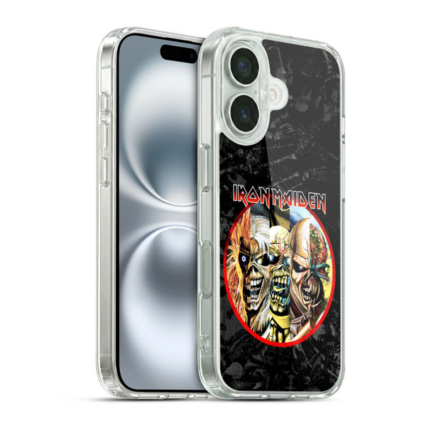 Iron Maiden Art Evolution Soft Gel Case for Apple iPhone 16 & MagSafe