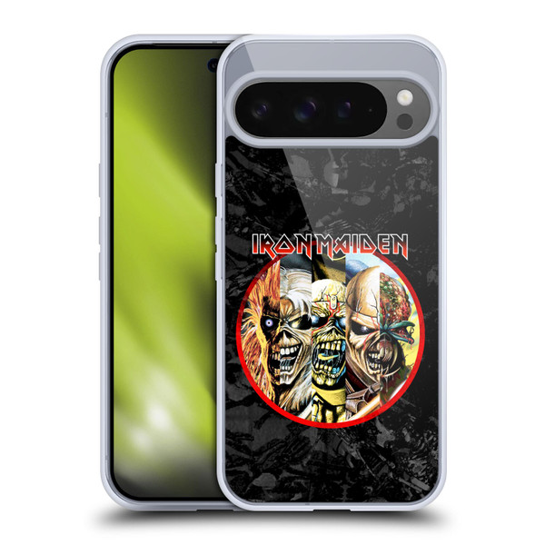 Iron Maiden Art Evolution Soft Gel Case for Google Pixel 9 Pro XL