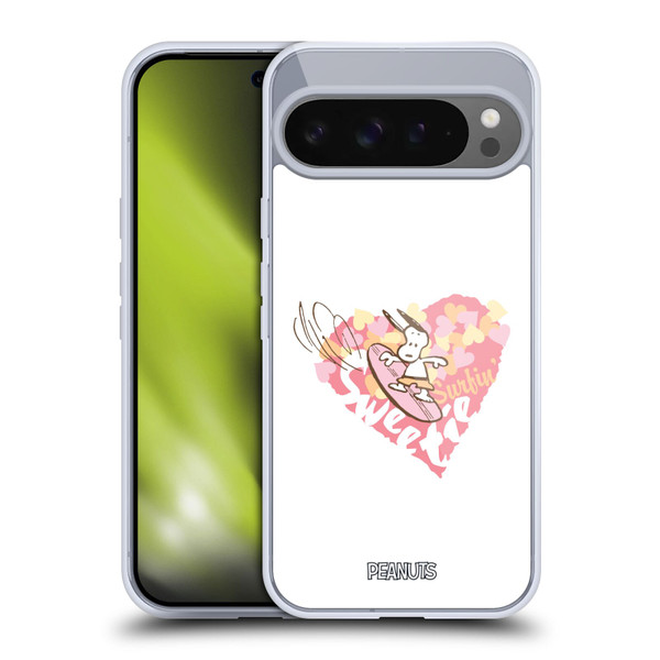 Peanuts Beach Snoopy Surfing Sweetie Soft Gel Case for Google Pixel 9 Pro XL