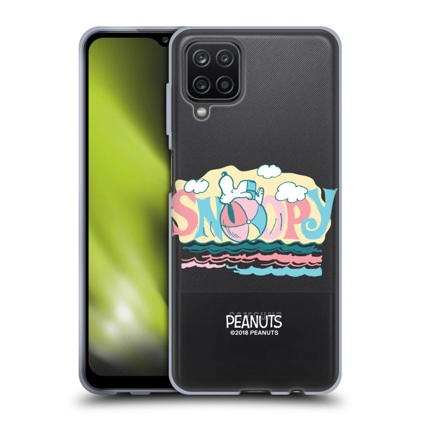 Peanuts Beach Snoopy Ball Soft Gel Case for Samsung Galaxy A12 (2020)