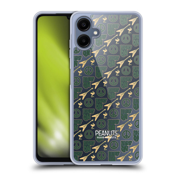 Peanuts Woodstock 50th Right On Pattern Soft Gel Case for Samsung Galaxy A06 4G