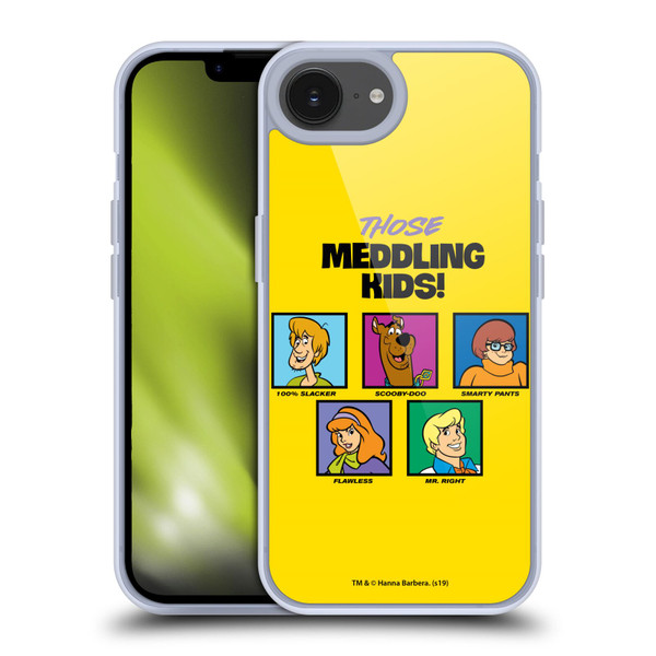 Scooby-Doo Mystery Inc. Meddling Kids Soft Gel Case for Apple iPhone 16e & MagSafe