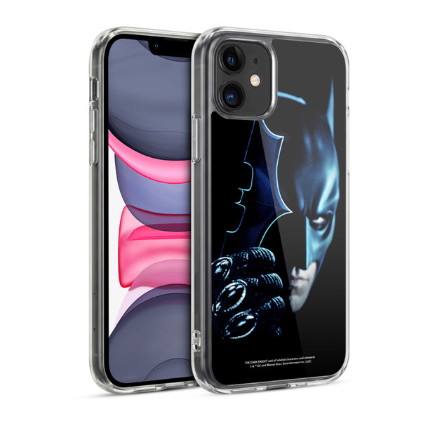 The Dark Knight Key Art Batman Batarang Soft Gel Case for Apple iPhone 11