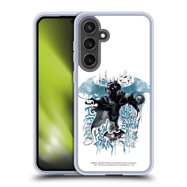 Batman Arkham Knight Graphics How You Think Soft Gel Case for Samsung Galaxy S24 FE & MagSafe