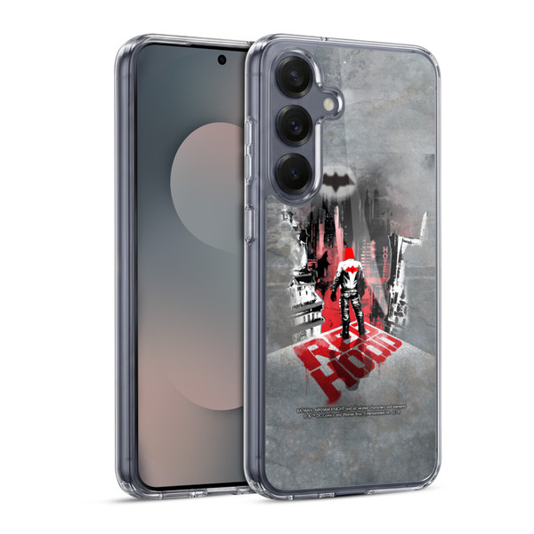 Batman Arkham Knight Graphics Red Hood Soft Gel Case for Samsung Galaxy S25 & MagSafe