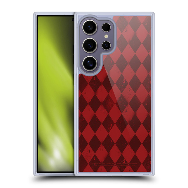 Batman Arkham Knight Graphics Harley Quinn Pattern Soft Gel Case for Samsung Galaxy S25 Ultra