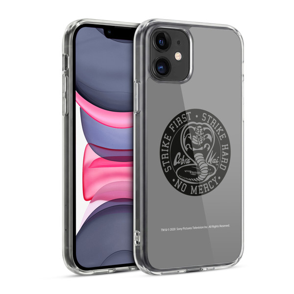 Cobra Kai Graphics Strike Logo 2 Soft Gel Case for Apple iPhone 11