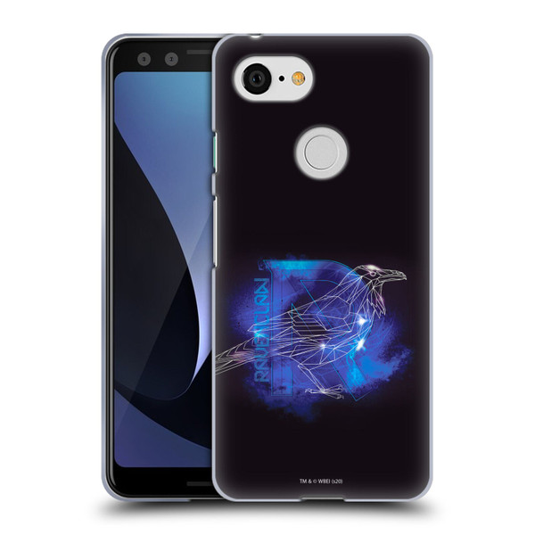 Harry Potter Deathly Hallows XVIII Ravenclaw Soft Gel Case for Google Pixel 3