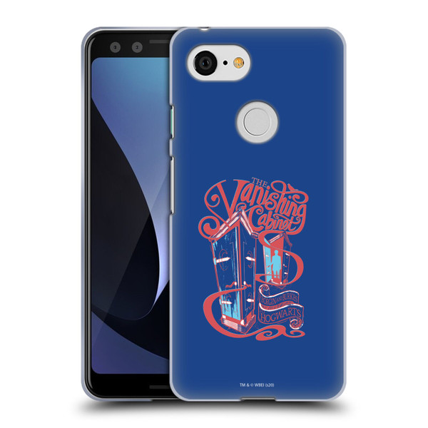 Harry Potter Deathly Hallows XVIII Vanishing Cabinet Soft Gel Case for Google Pixel 3
